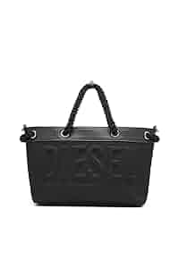 DIESEL コットンツイル トートバッグ DIESEL（ディーゼル）の「レディース コットンツイル トート